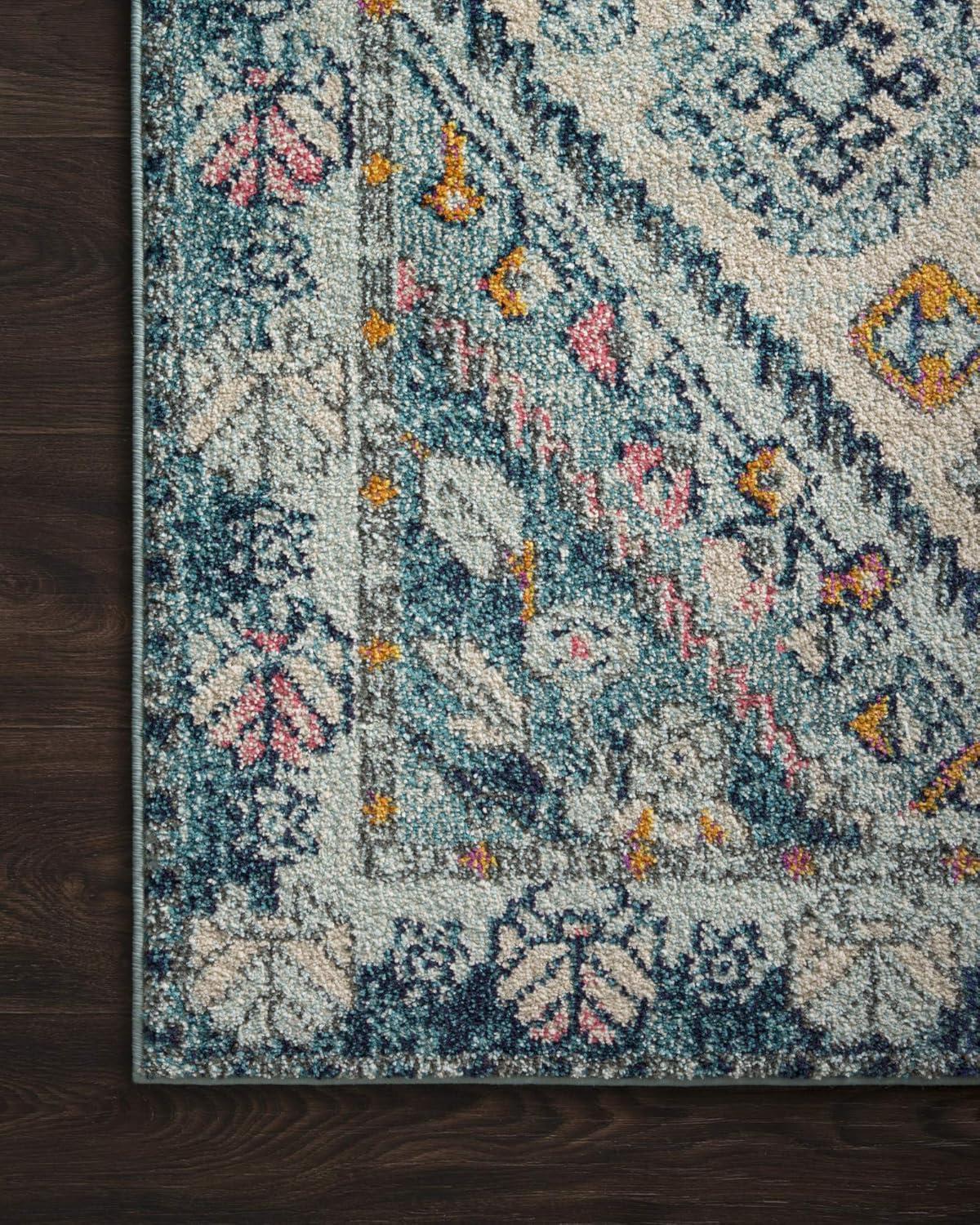 Loloi II Nadia Abstract Blue / Midnight Area Rug