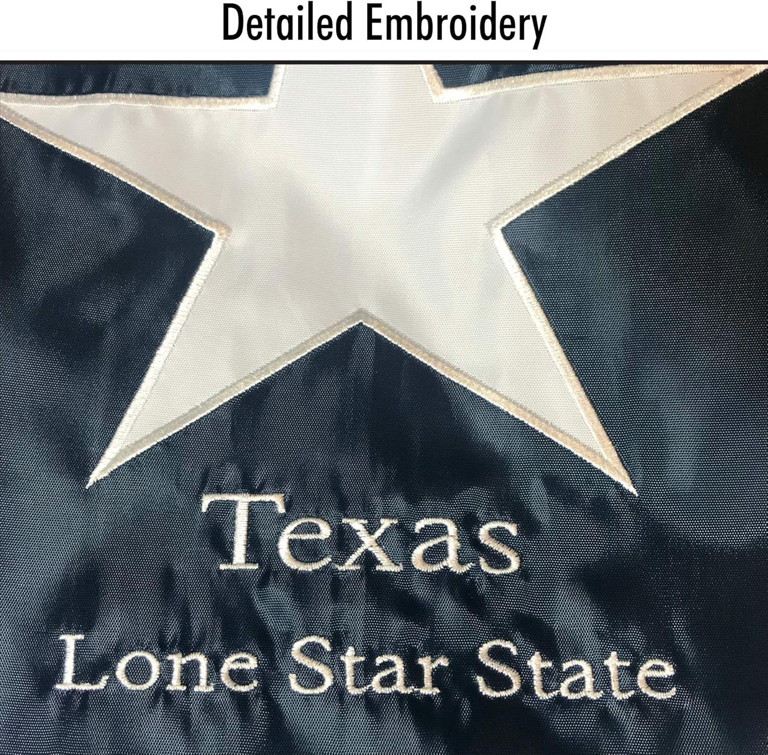 In the Breeze 4150 — 40-inch Texas Windsock — Colorful State Flag Decor — Outdoor Wind Sock Garden Decoration