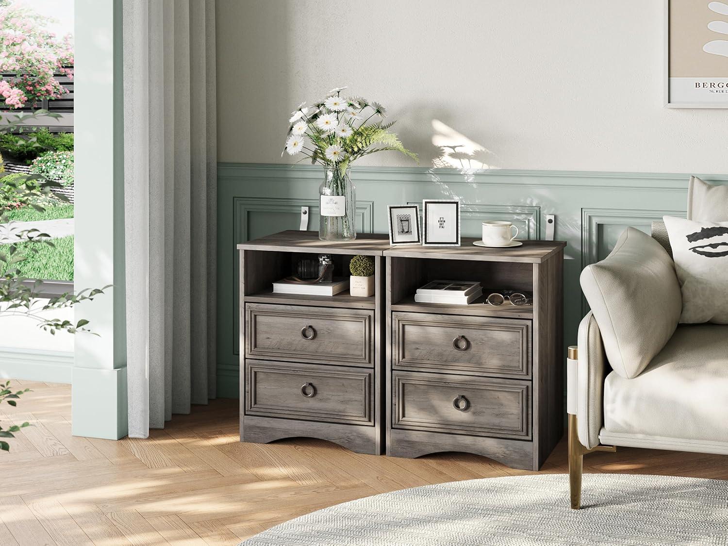 Kashiff 2 - Drawer Nightstand