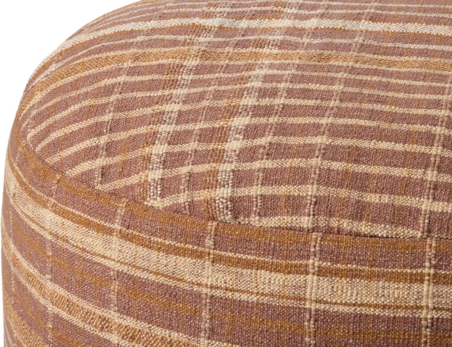 Wallace Pouf by Chris Loves Julia x Loloi - Clay