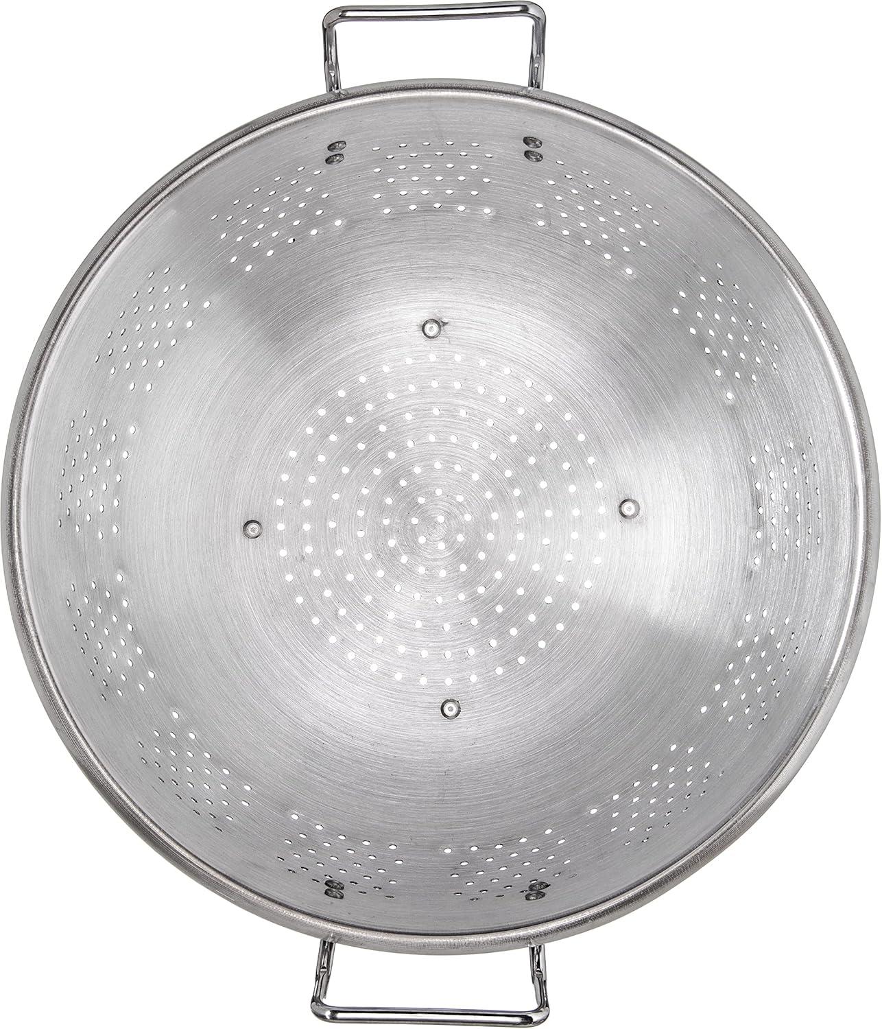 Carlisle 60280 Standard Weight 16 Qt. Aluminum Colander