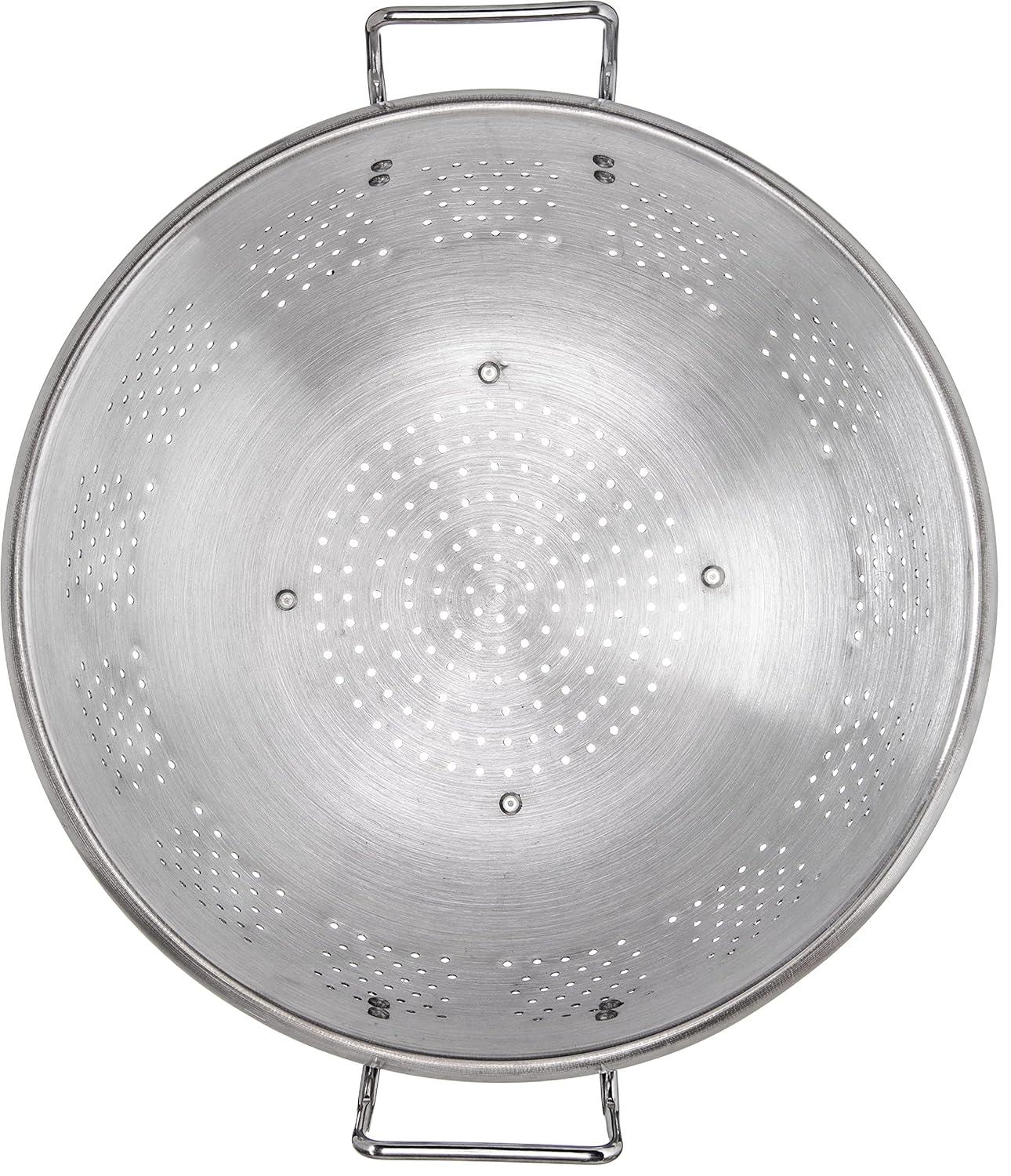 Carlisle 60280 Standard Weight 16 Qt. Aluminum Colander