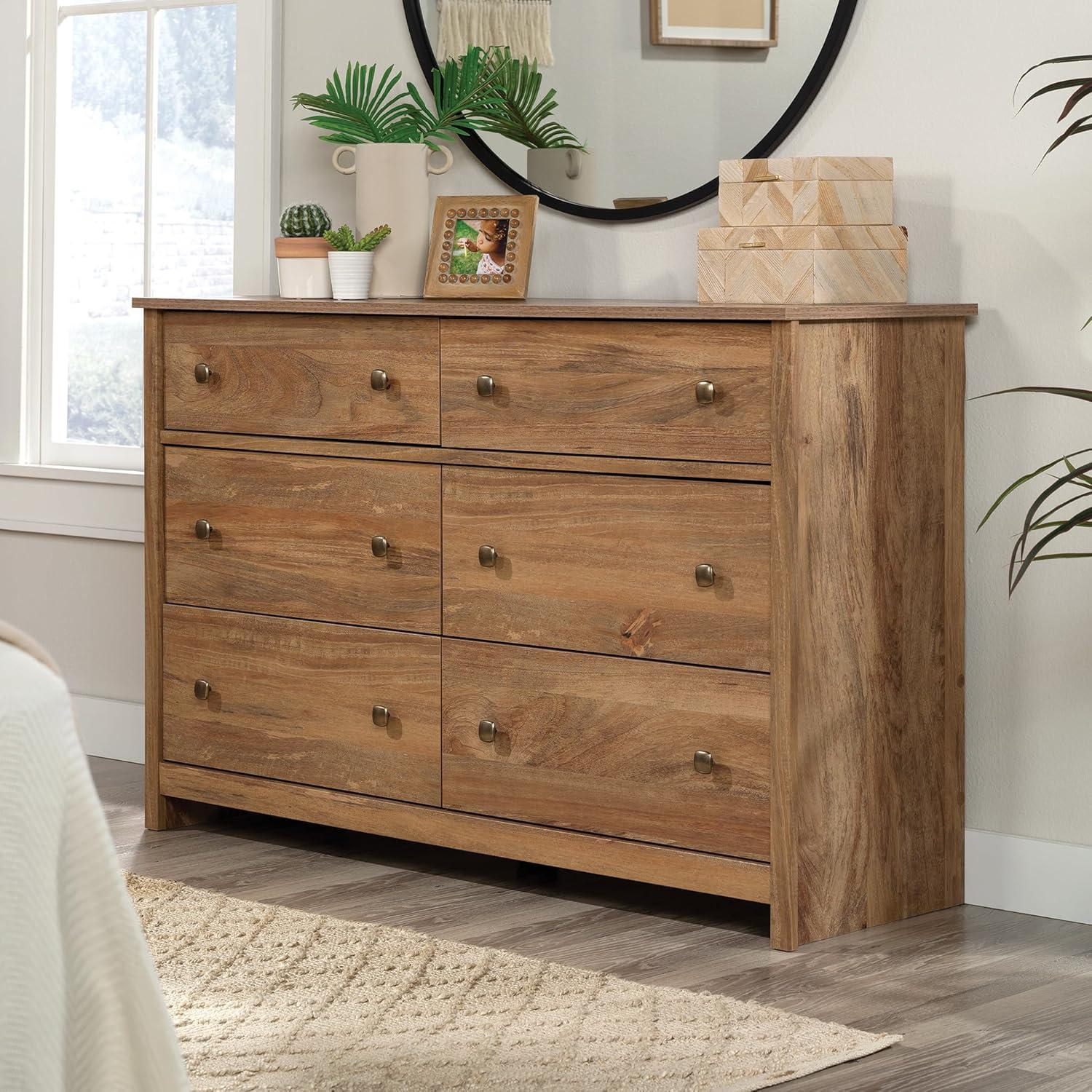 Harlow 6-Drawer Wood Dresser