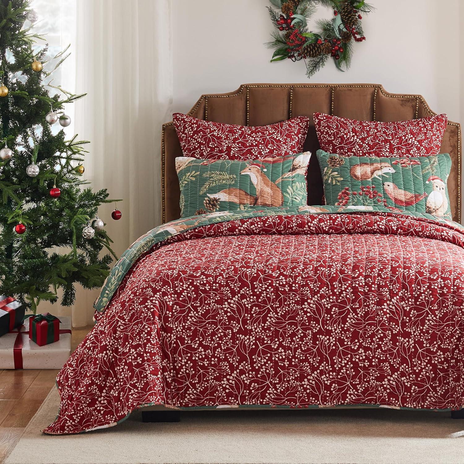 Barefoot Bungalow Willow Reversible Quilt Set