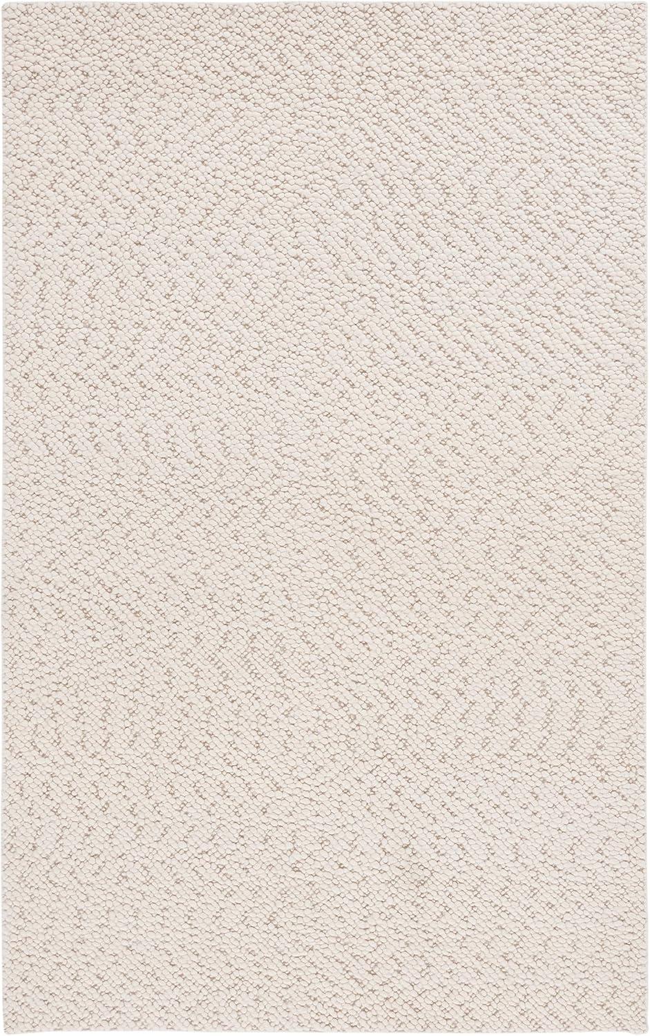 Gracie Oaks Martino Hand Woven Performance Solid Color Rug