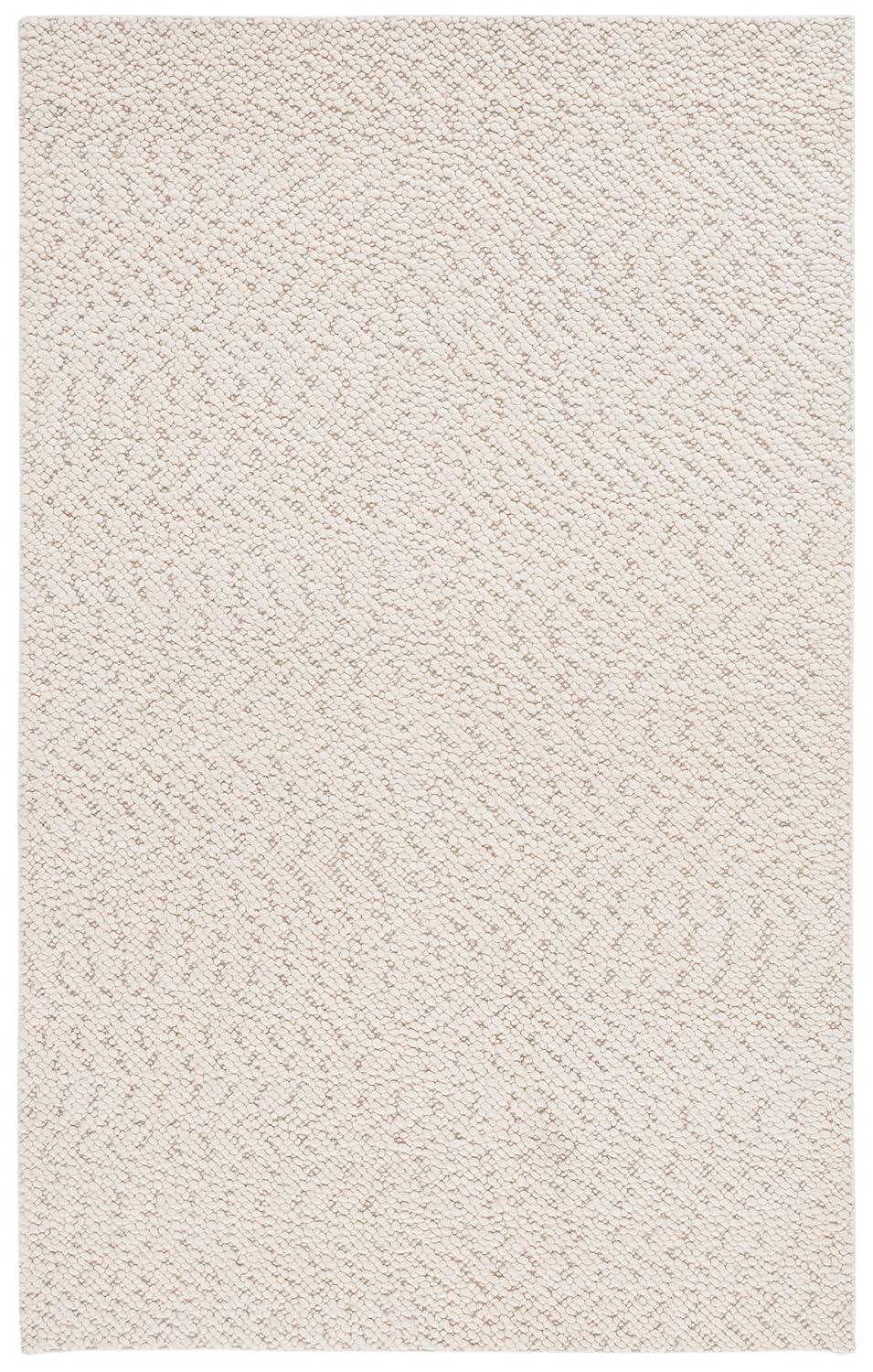 Gracie Oaks Martino Hand Woven Performance Solid Color Rug