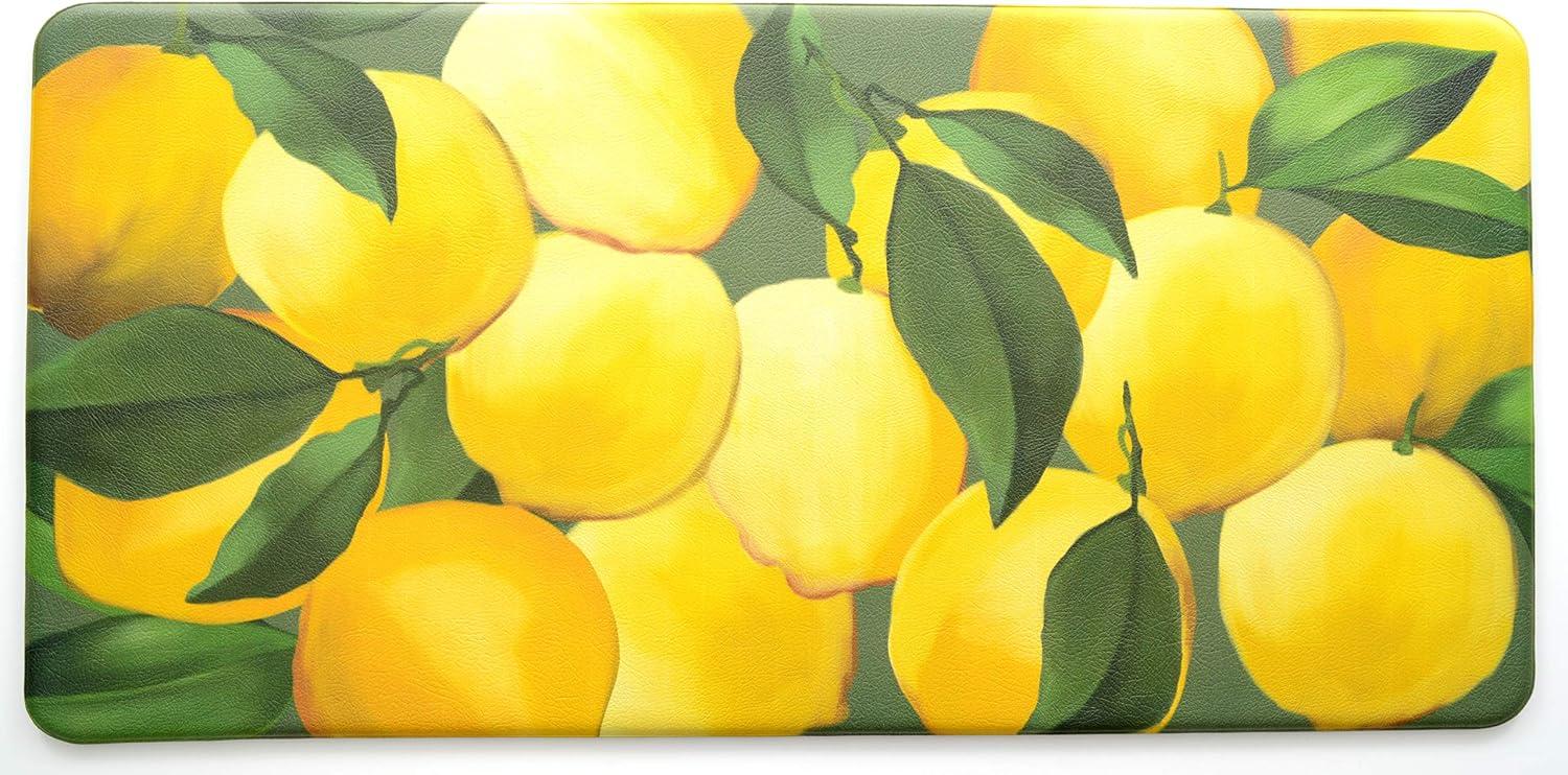 Stephan Roberts Home 39N-PAF110-10 20 x 39 in. Premium Kitchen Anti-Fatigue Mat - Lemons