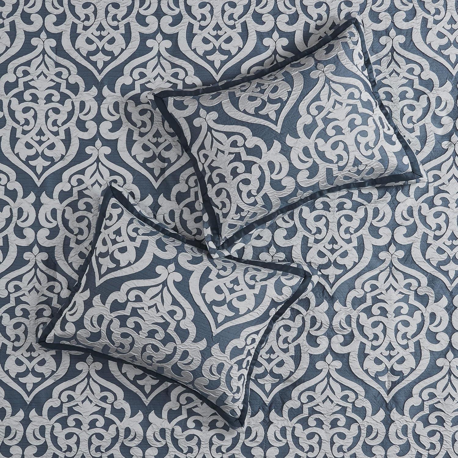 Madison Park Odette Jacquard 8 Piece Comforter Set & Reviews | Wayfair