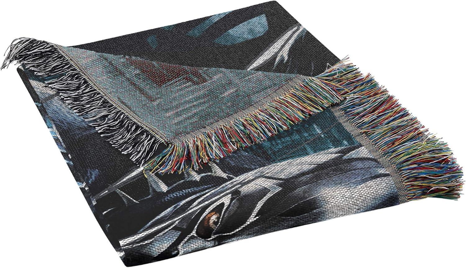 Marvel's Black Panther, "Ripper" Woven Tapestry Throw Blanket, 48" x 60"