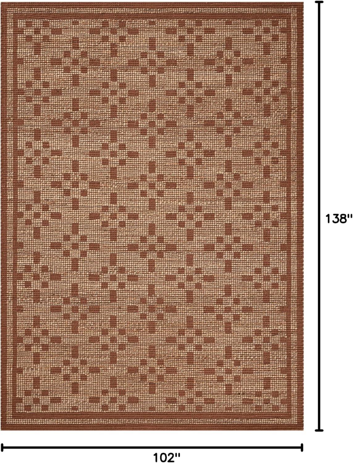 Judy II Jute-Blend Rug by Chris Loves Julia x Loloi - Natural and Spice / 8'6" x 11'6"