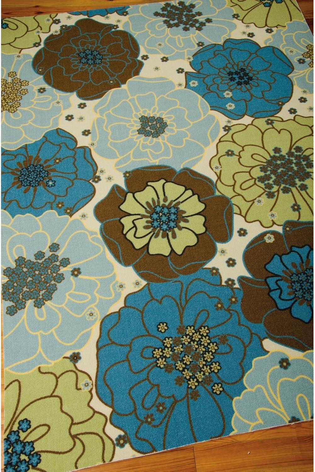 Nourison Home & Garden Oversized Flowers Indoor/outdoor Area Rug