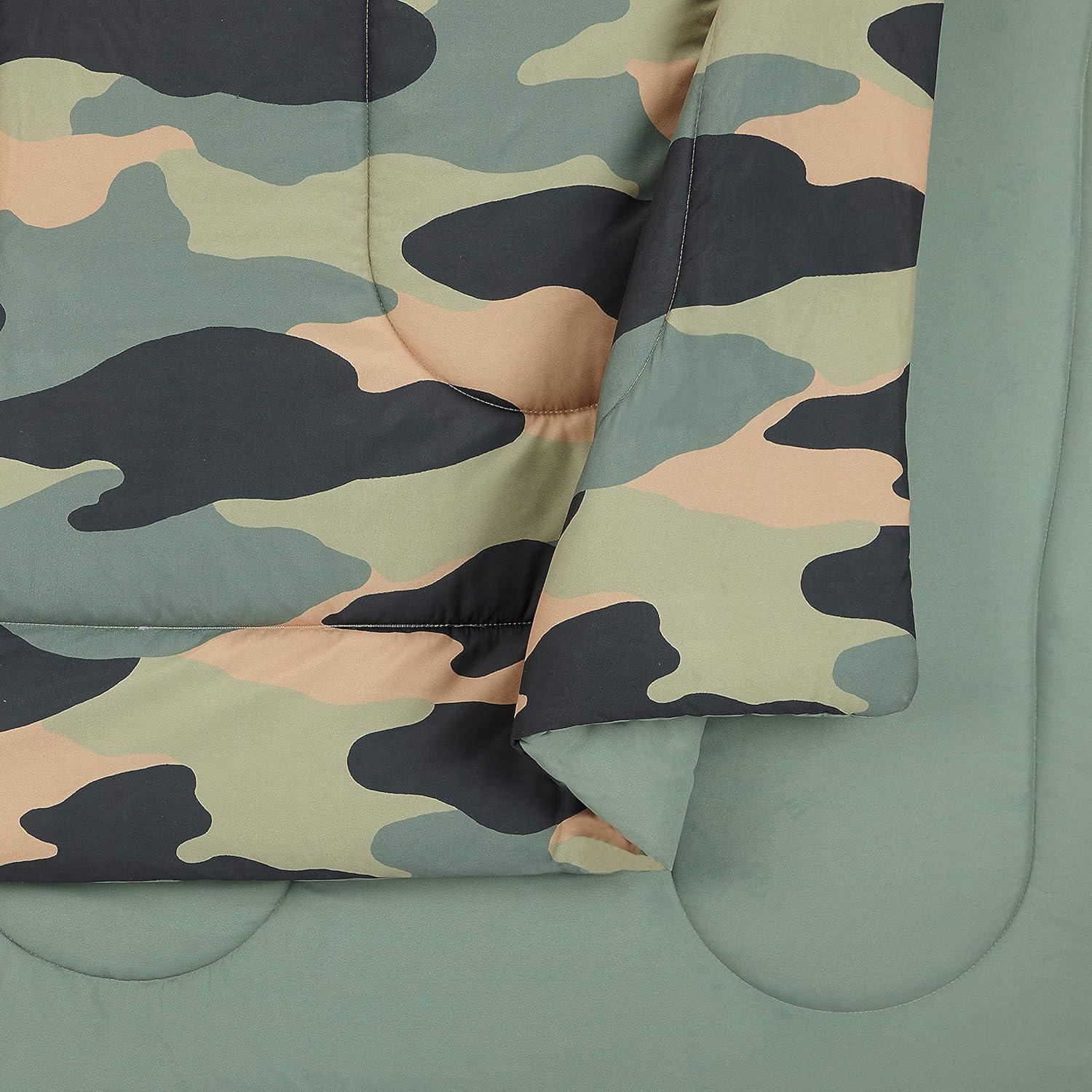 Urban Playground Covert Camo Reversible Microfiber Comforter Set