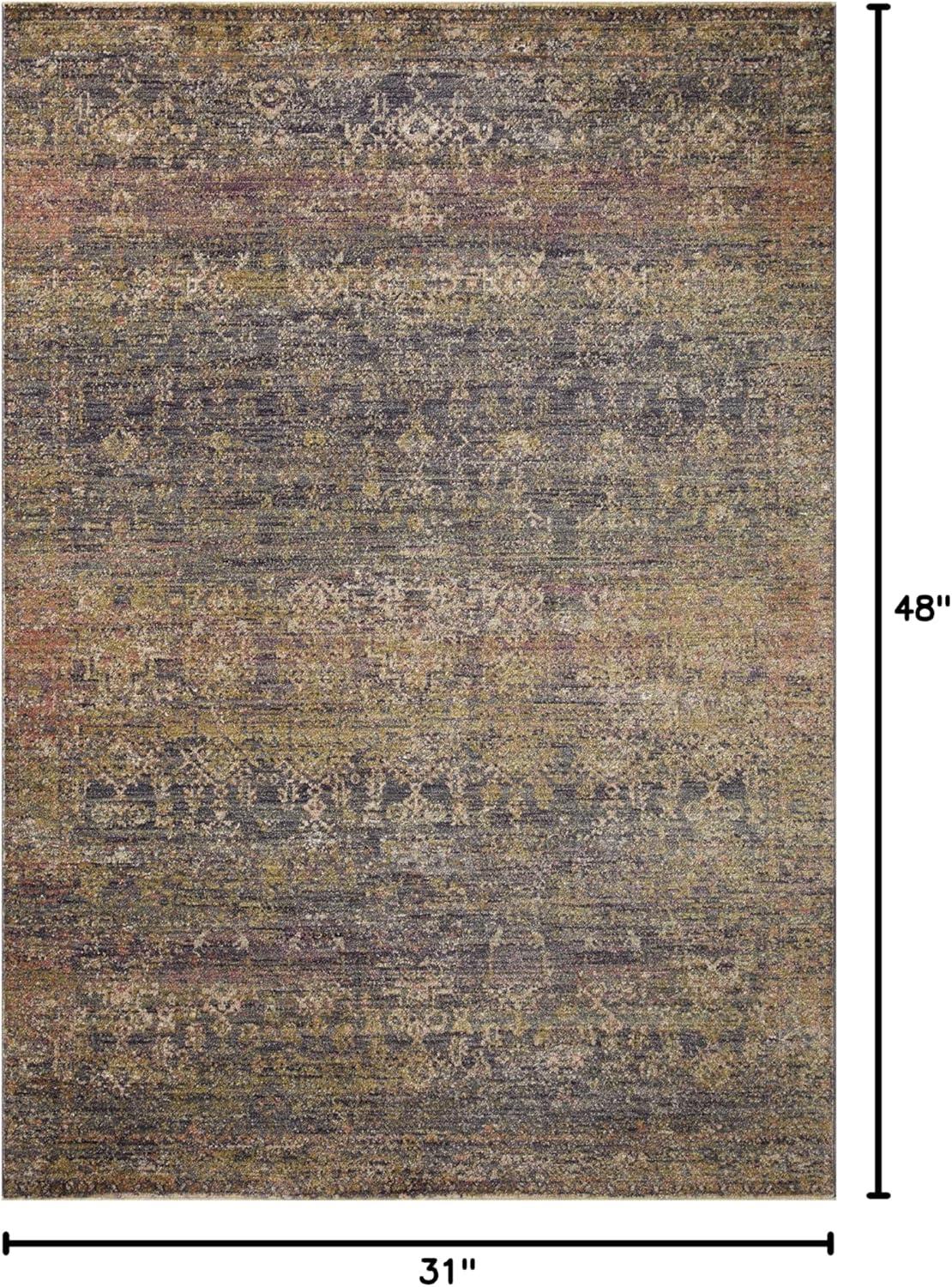 Jean Stoffer x Loloi Bradbury Ink / Multi Area Rug