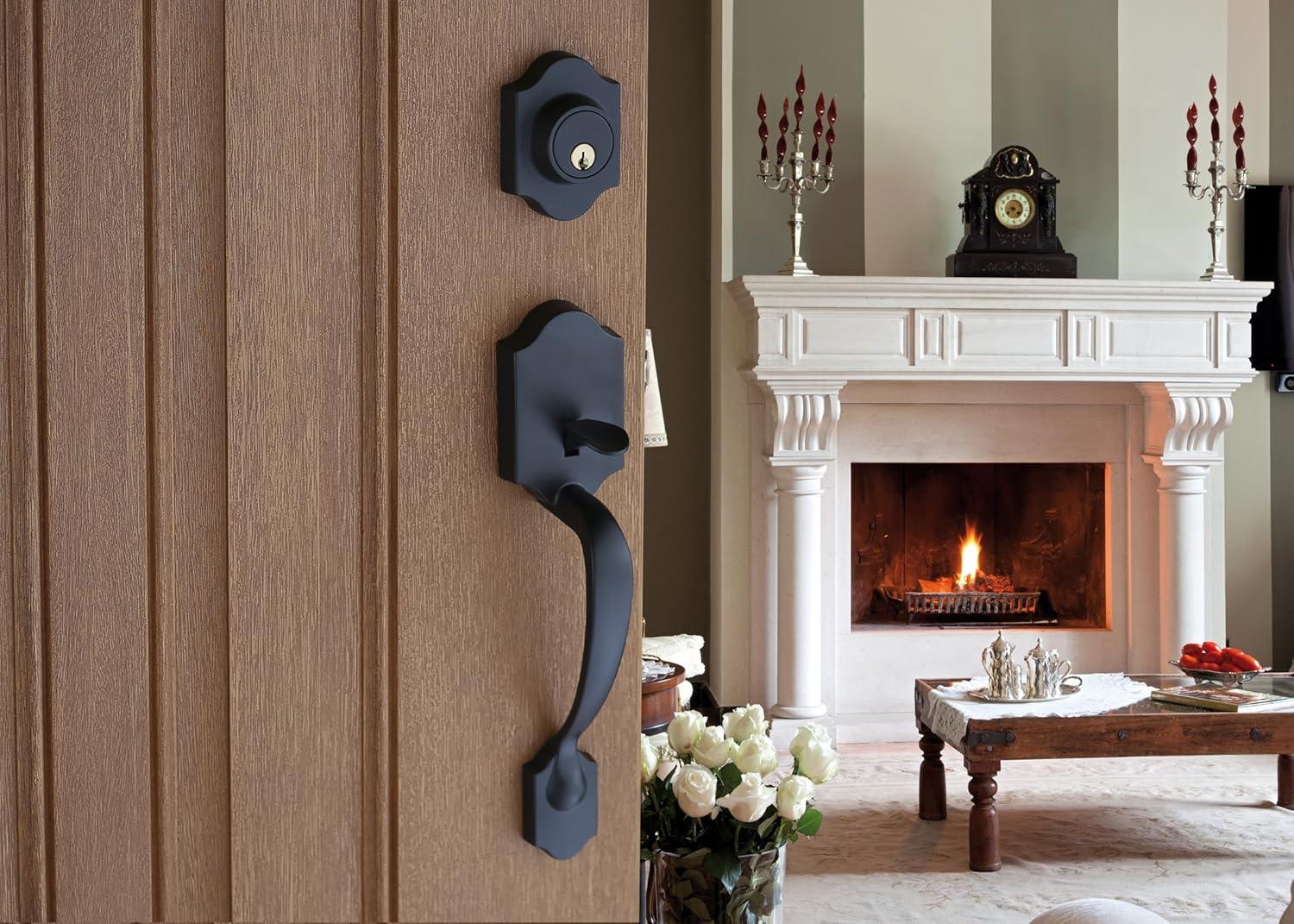 Copper Creek HZ2610XCK-BC Heritage Front Entrance Handleset in