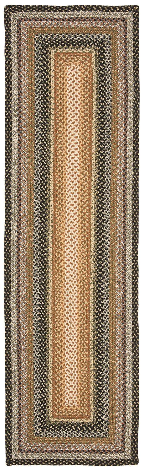 Braided BRD308 Hand Woven Runner Rug - Multi - 2'3"x12' - Safavieh.