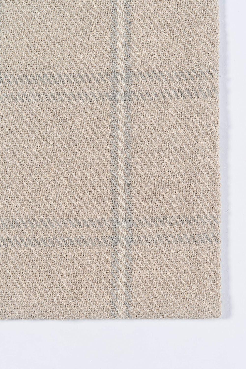 Wool Plaid Indoor Rug