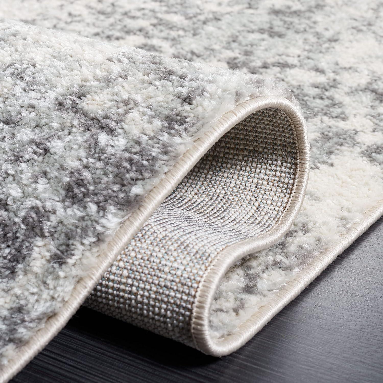 Tulum TUL284 Power Loomed Area Rug - Ivory/Grey - 5'3"x7'6" - Safavieh.