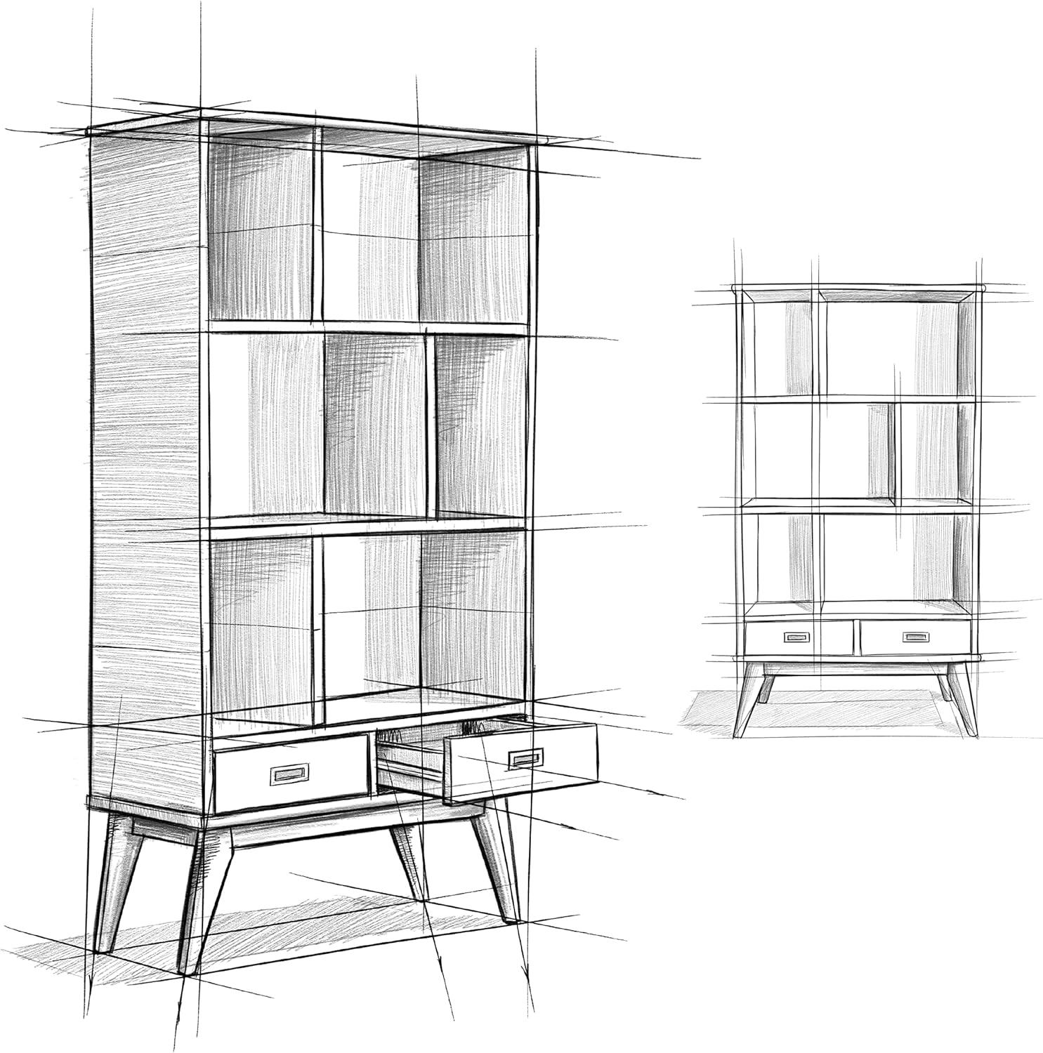 Kenesaw Storage Bookcase