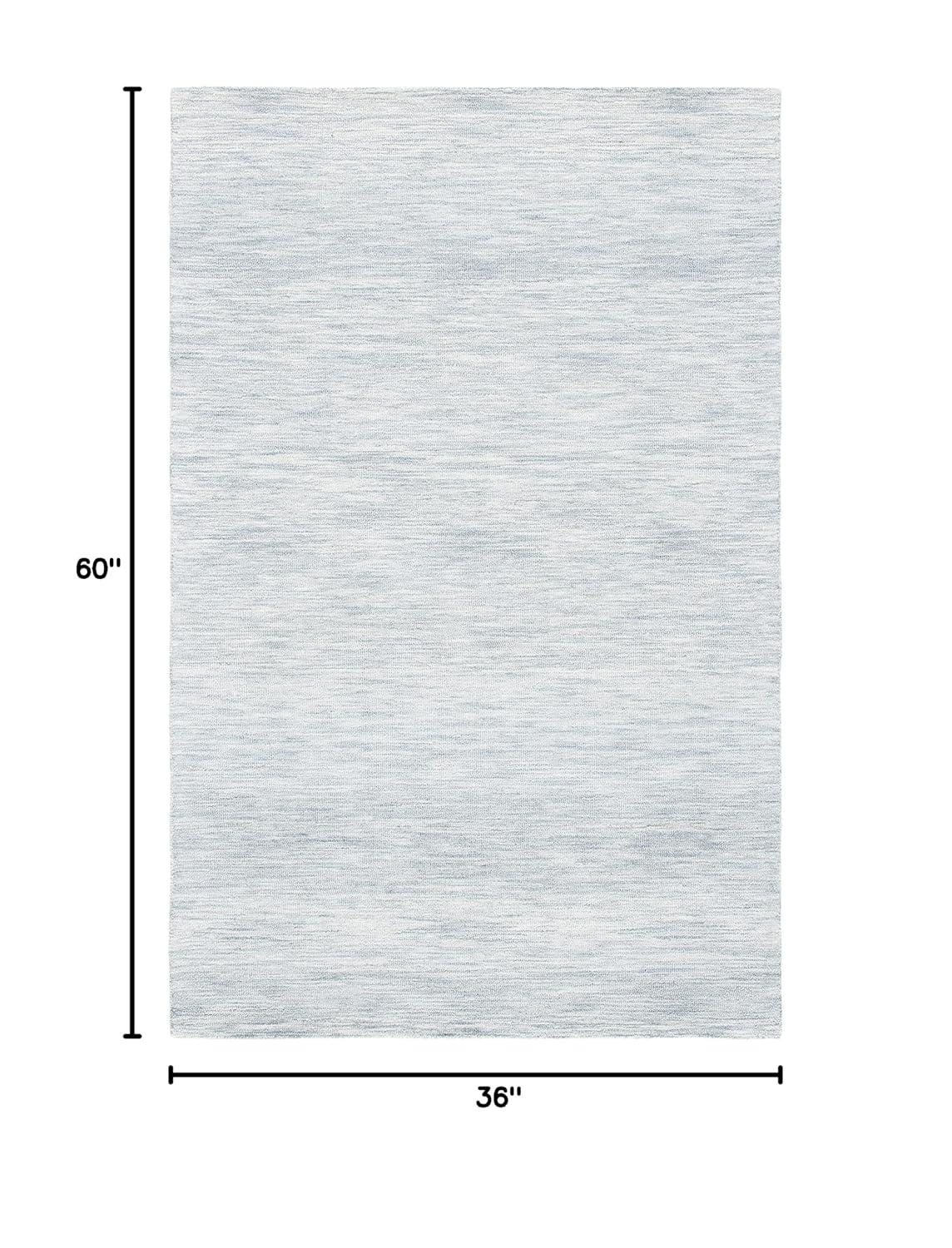 Metro MET152 Hand Tufted Indoor Accent Rug - Light Grey - 3'x5' - Safavieh