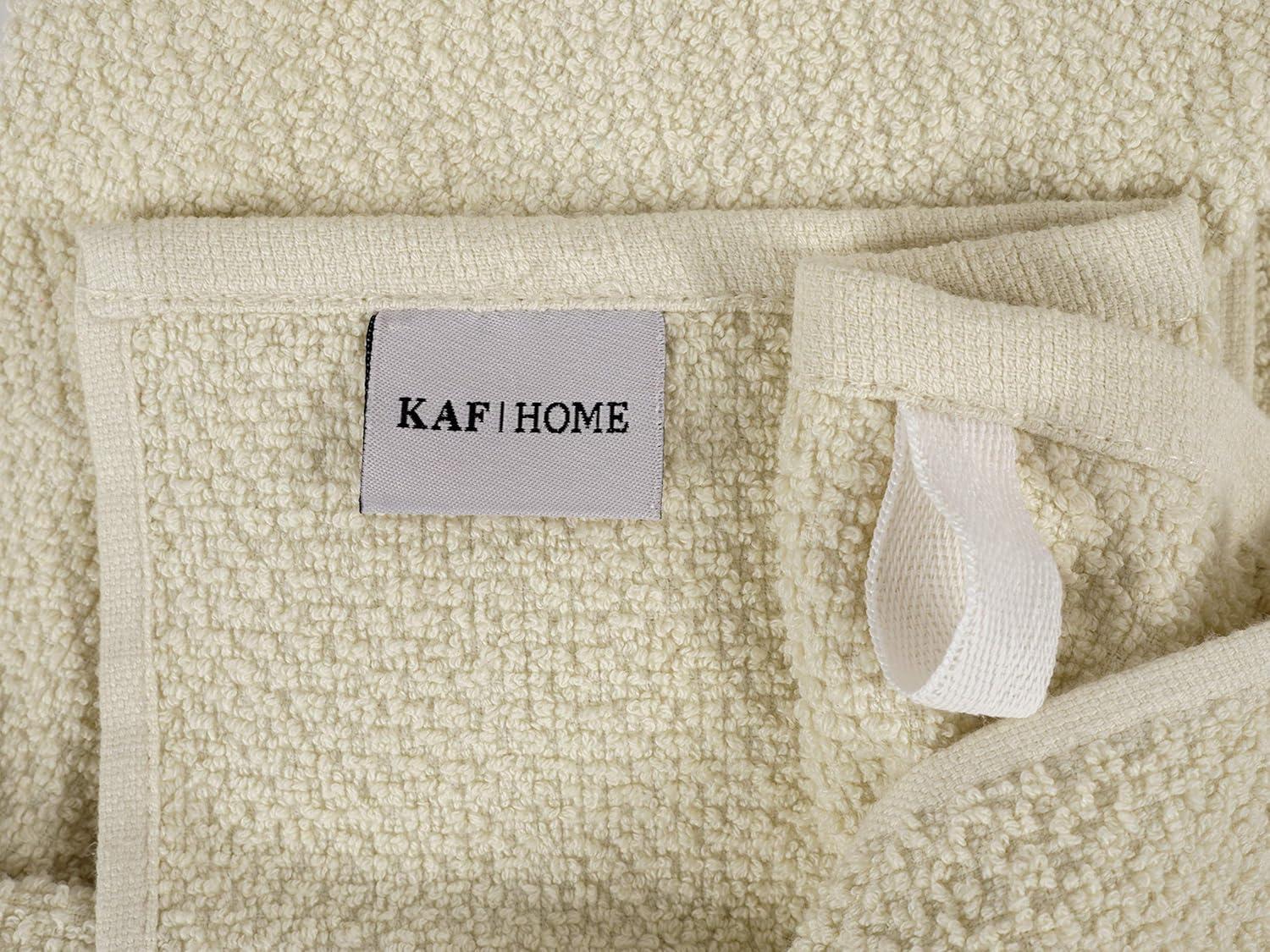 KAF Home Popcorn Terry Towels (Set of 4)
