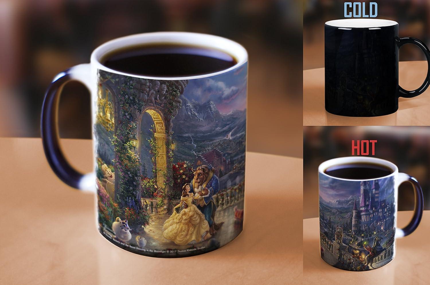 Disney Beauty and the Beast Heat-Sensitive Ceramic Mug