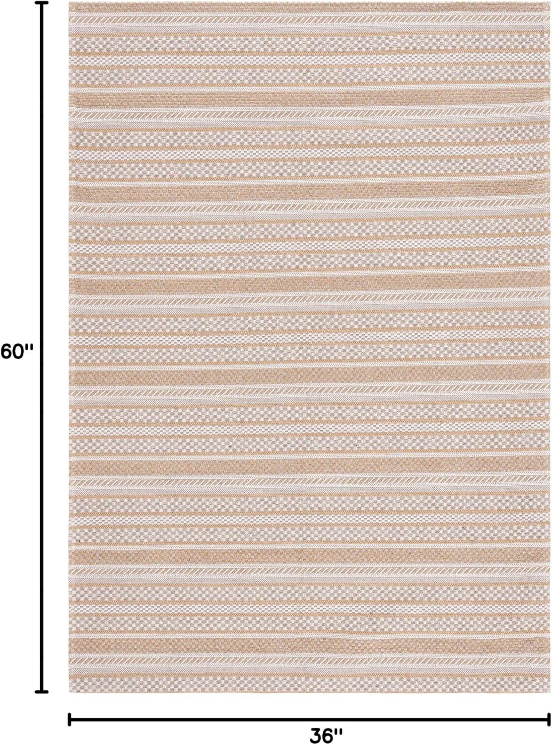 Martha Stewart 412 Cotton Striped Rug