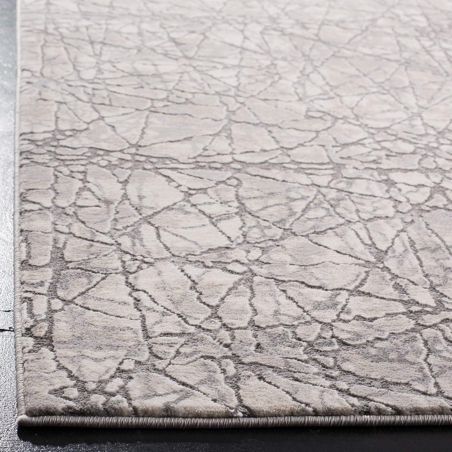 Meadow MDW324 Power Loomed Indoor Area Rug - Beige/Grey - 9'x12' - Safavieh