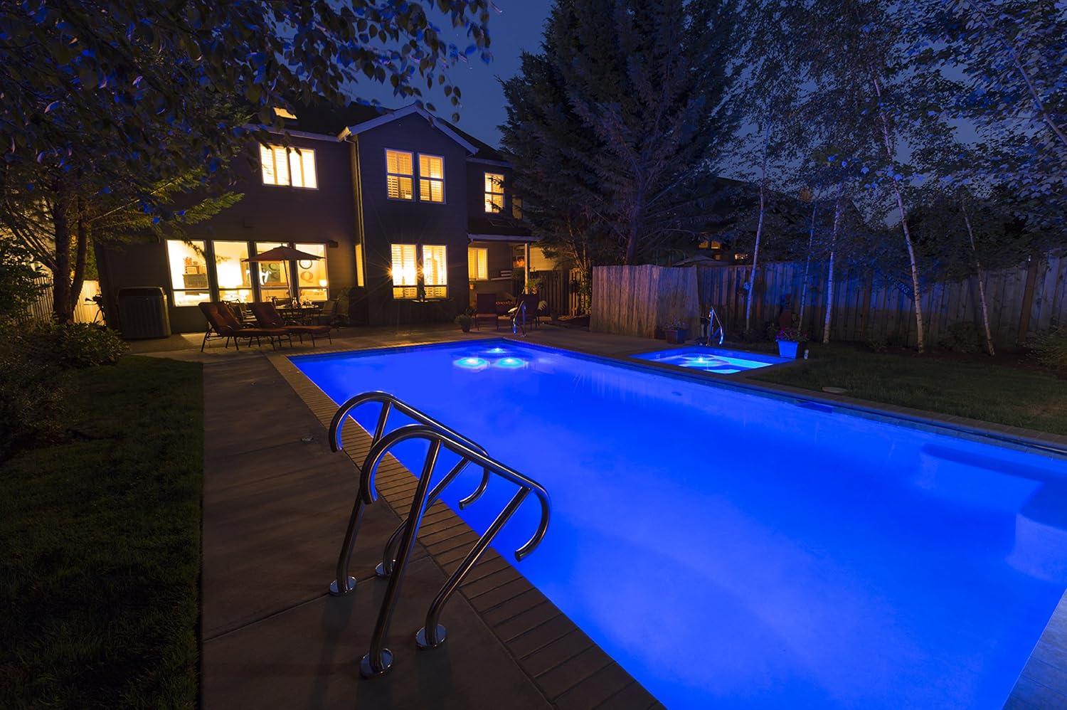 S.R. Smith TREO, LED Pool Light, Long Life - 50' Cord  RGB FLED-C-TR-50 Replacement