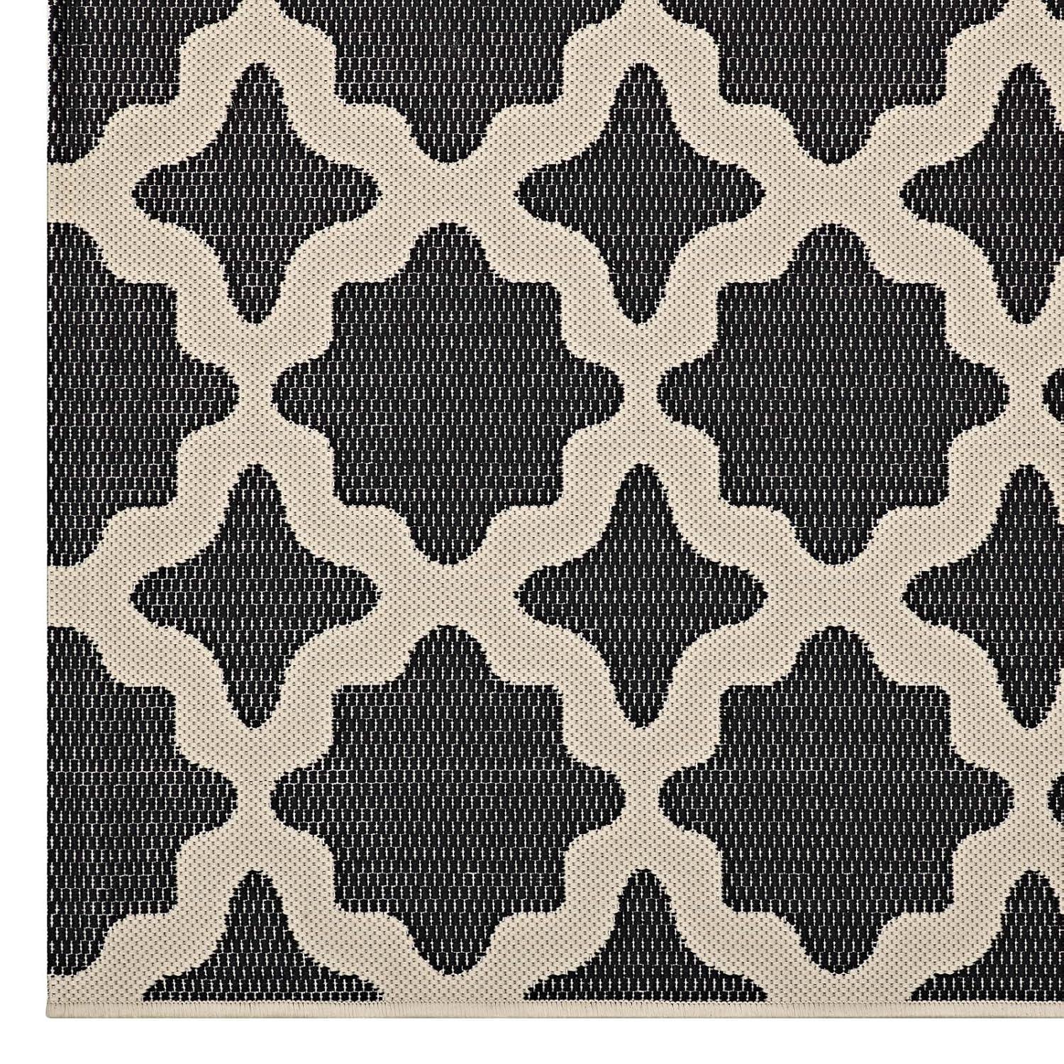 Modway Cerelia Moroccan Trellis Indoor and Outdoor Area Rug