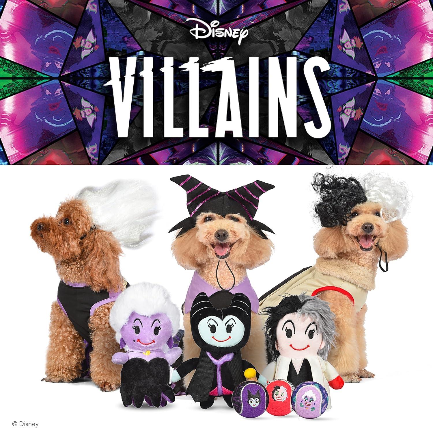 Disney for Pets Disney Villains Ursula 9" Plush Toy for Dogs - Ursula Plush Dog Toy - Movie Toys for All Dogs All Breed Sizes, Official Dog Toy Product of Disney for Pets