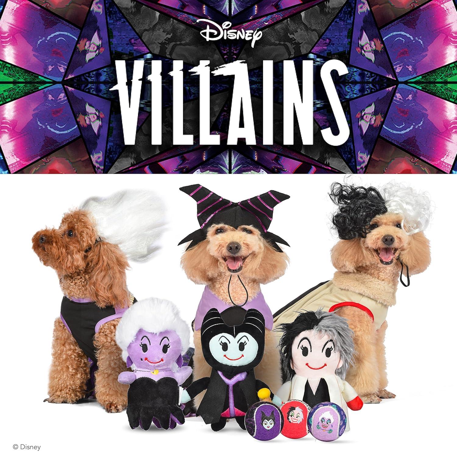 Disney for Pets Disney Villains Ursula 9" Plush Toy for Dogs - Ursula Plush Dog Toy - Movie Toys for All Dogs All Breed Sizes, Official Dog Toy Product of Disney for Pets
