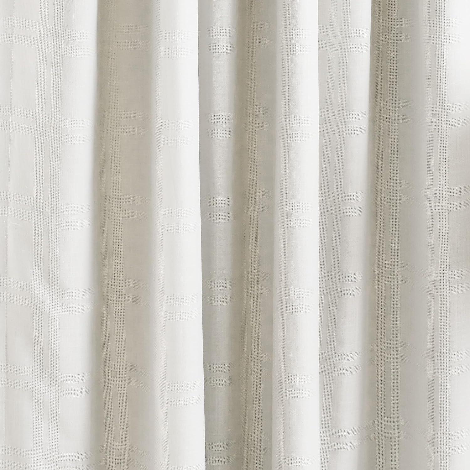 Martha Stewart Bedford Plaid Max Blackout Rod Pocket Cloud Curtain Panel Pair | Wayfair