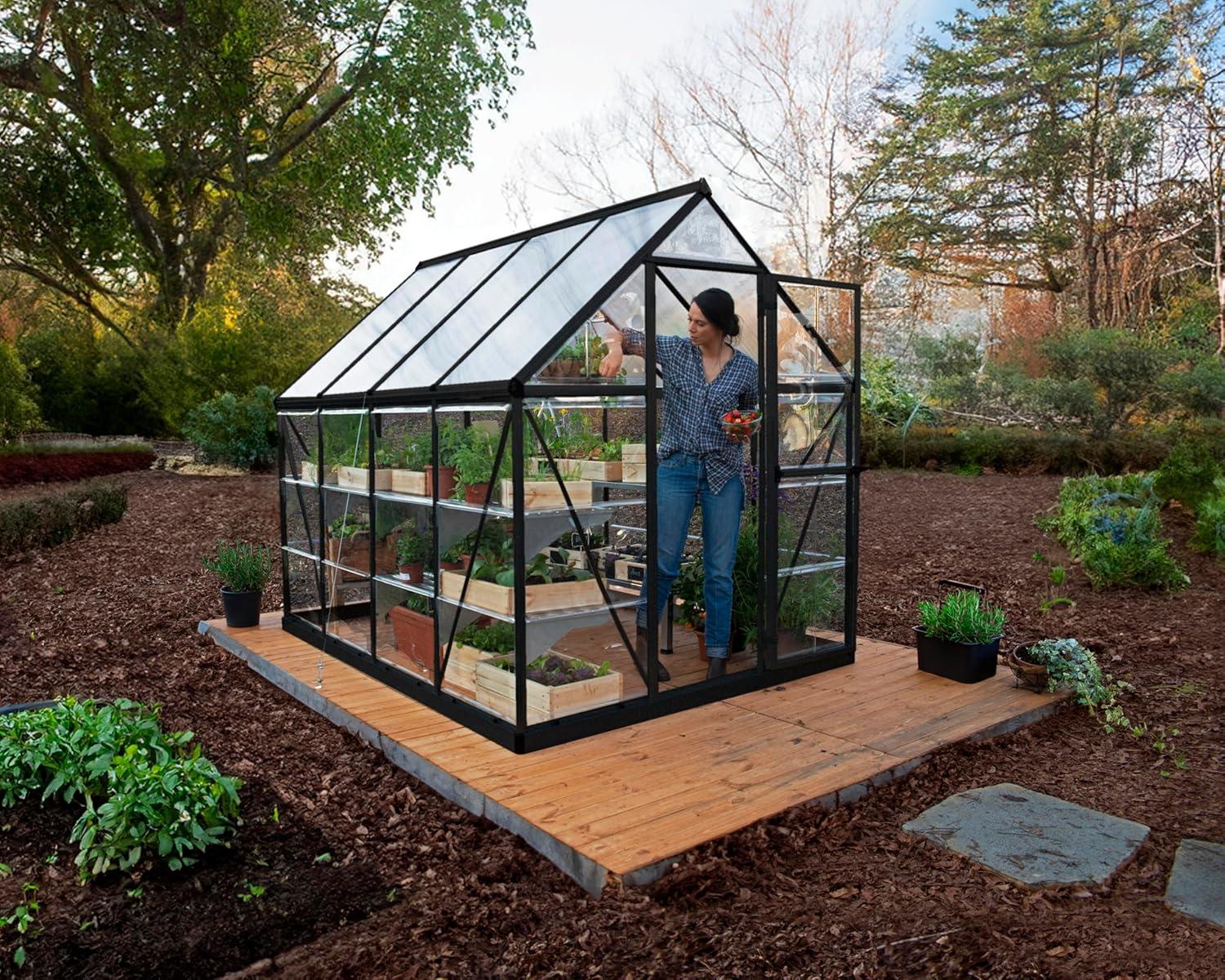 Canopia Palram - Canopia Hybrid Polycarbonate Hobby Greenhouse