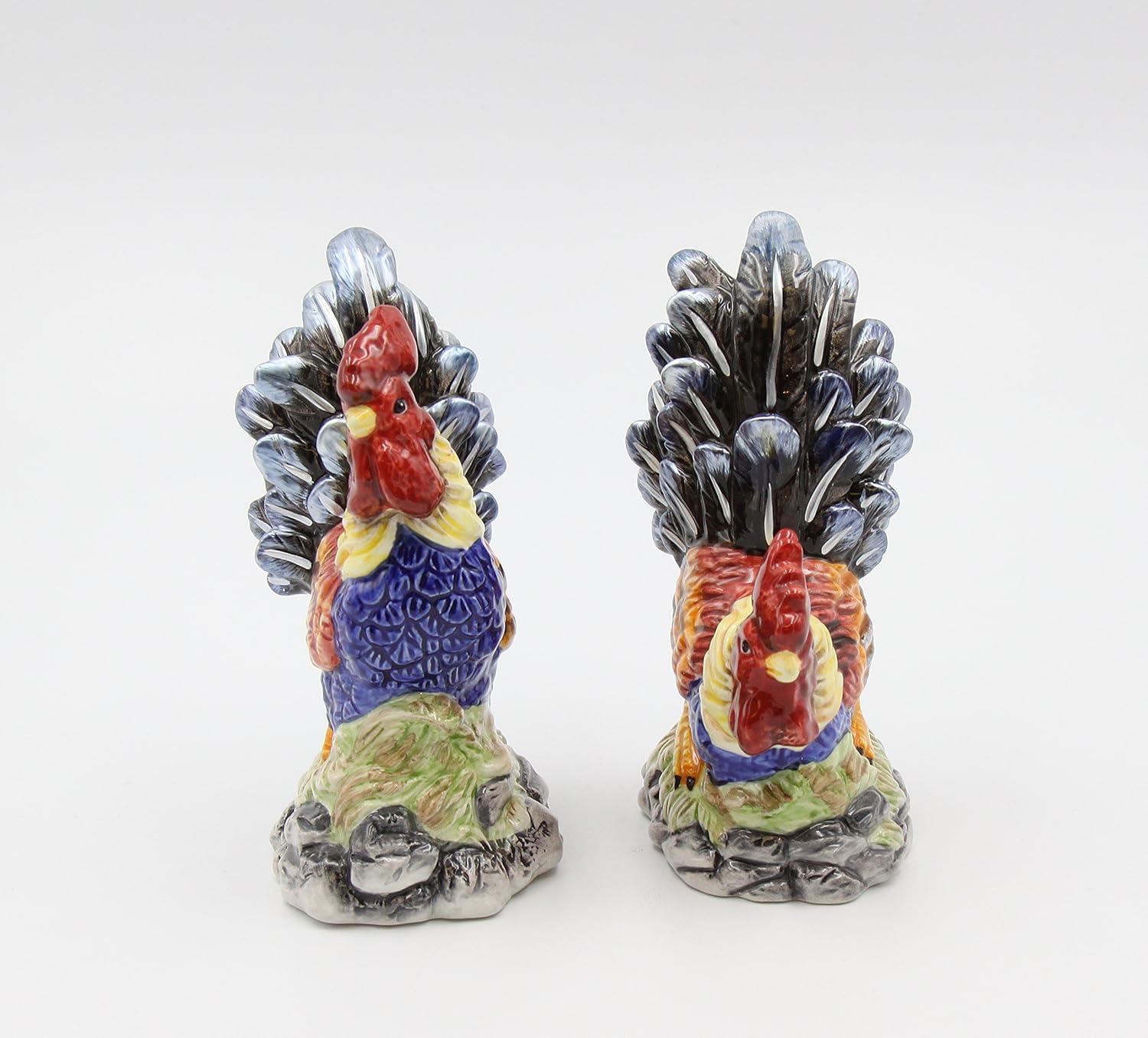 Cosmos Gifts Cosmos Gifts Rooster Salt and Pepper Set