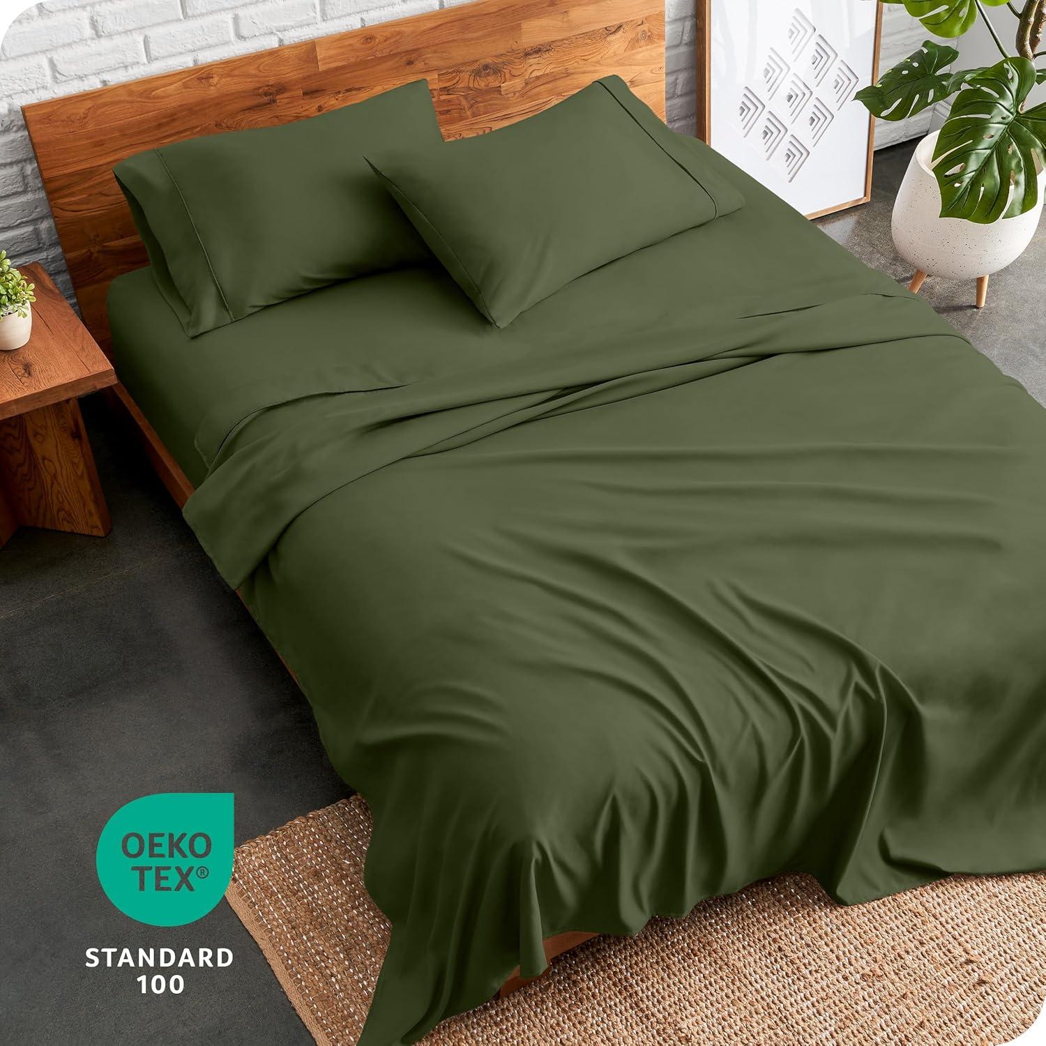 Twin Cypress 3 Piece Ultra-Soft Double Brushed Sheet Set by Bare Home
