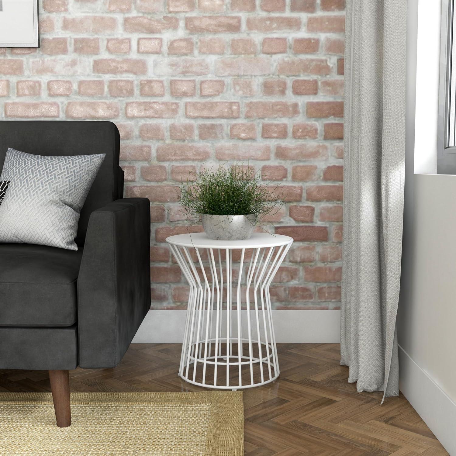 Roberta 20.08'' Metal Outdoor Side Table
