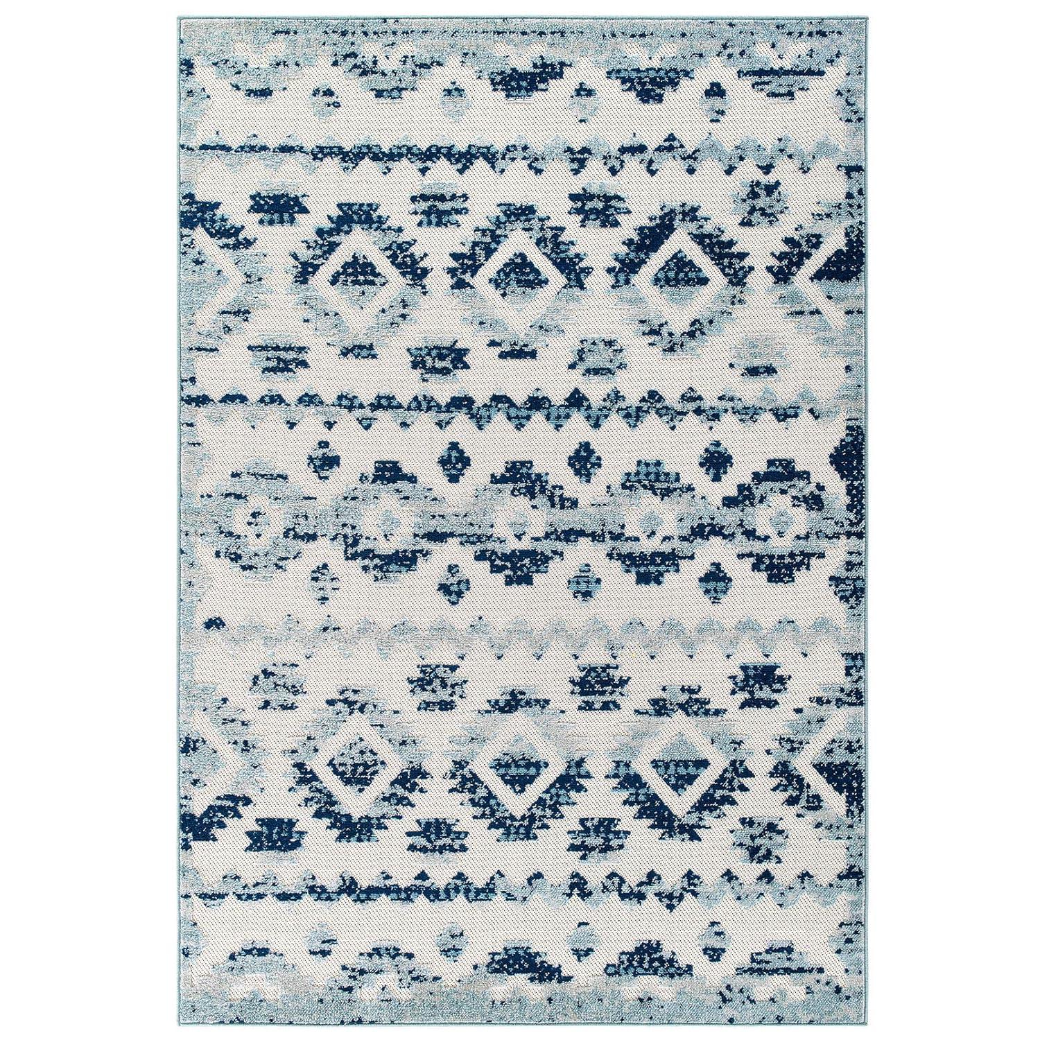Modway Modway Reflect Contemporary Abstract Diamond Indoor and Outdoor Area Rug