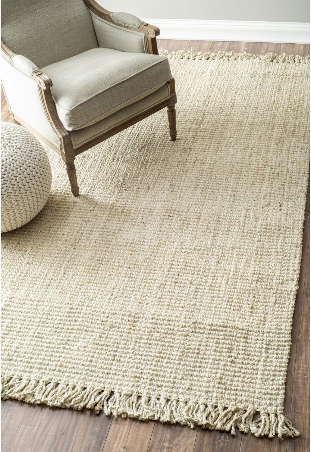 Nuloom Daniela Farmhouse Chunky Jute Indoor Area Rug