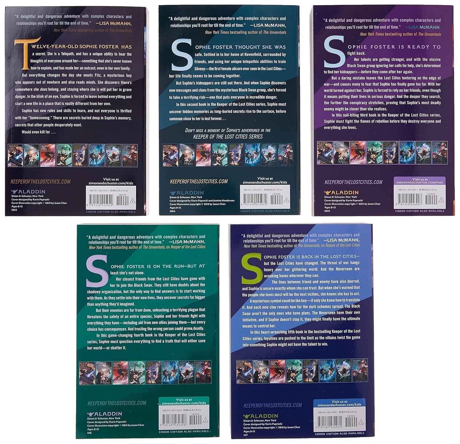 Keeper of the Lost Cities Collection Books 1-5 (Boxed Set) - by Shannon Messenger (Paperback)