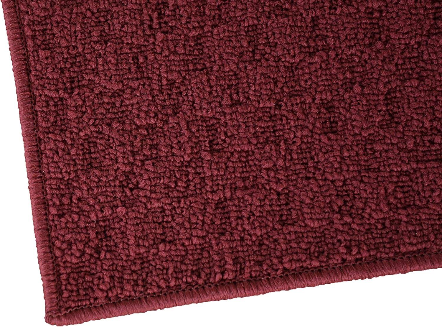 Garland Rug Town Square Polypropylene Chili Red Indoor Area Rug, 8' x 10'