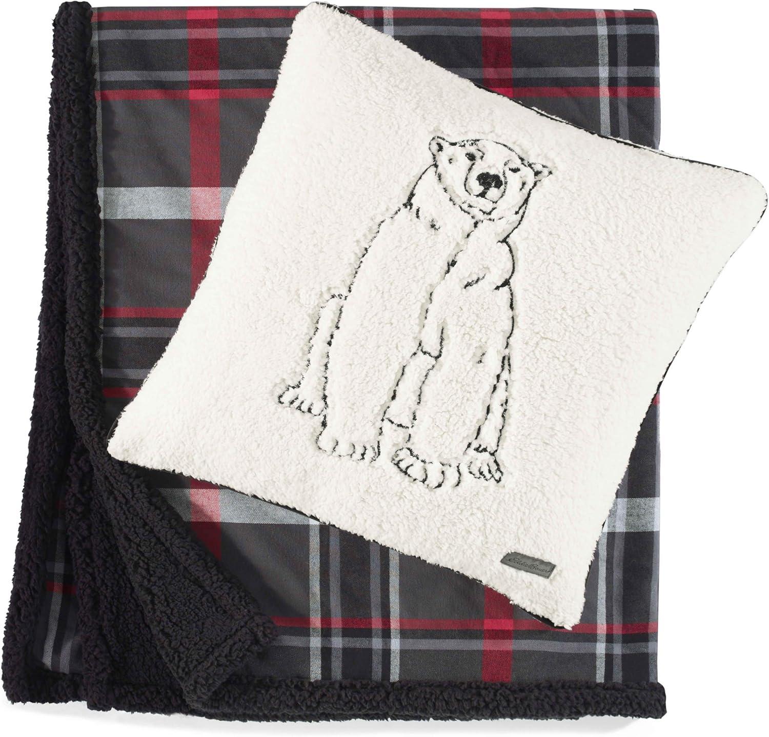 Eddie Bauer Eddie Bauer Cozy Polar Bear Throw Pillow