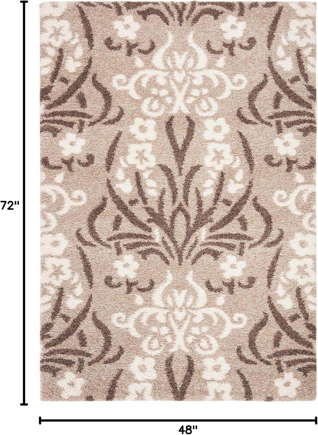 Florida Shag SG457 Power Loomed Rugs - Safavieh