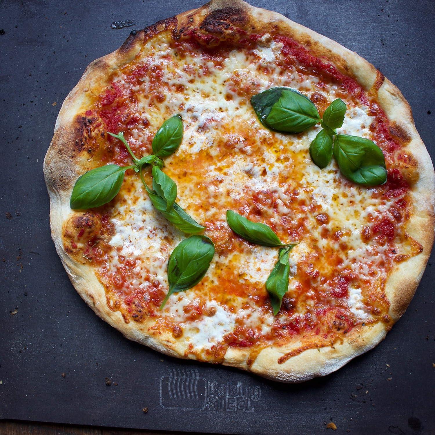 Ultra-Conductive Rectangular Steel Pizza Stone