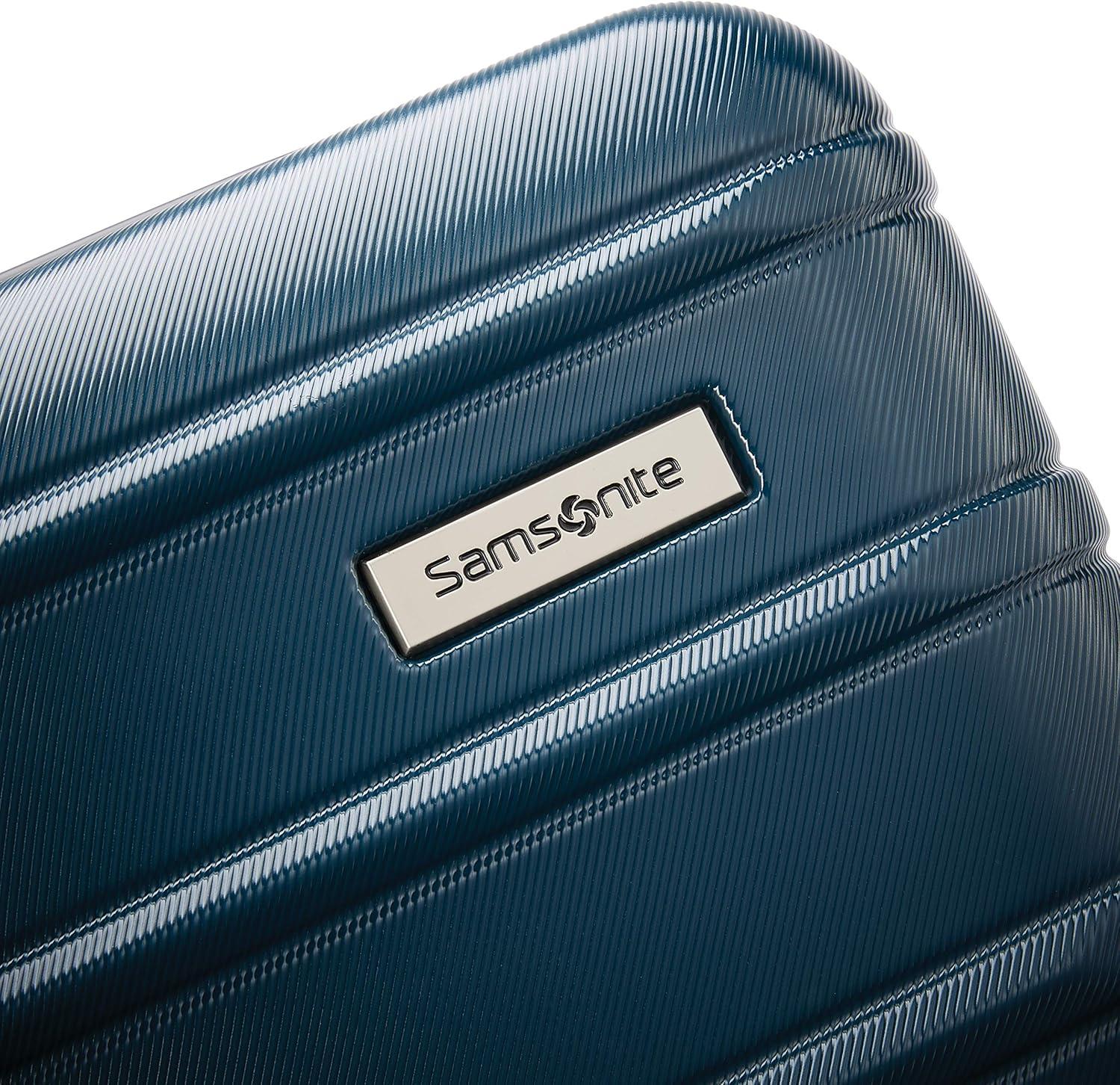 Samsonite 20" 3 Piece Hardside Spinner Carry On Luggage Set, Nova Teal