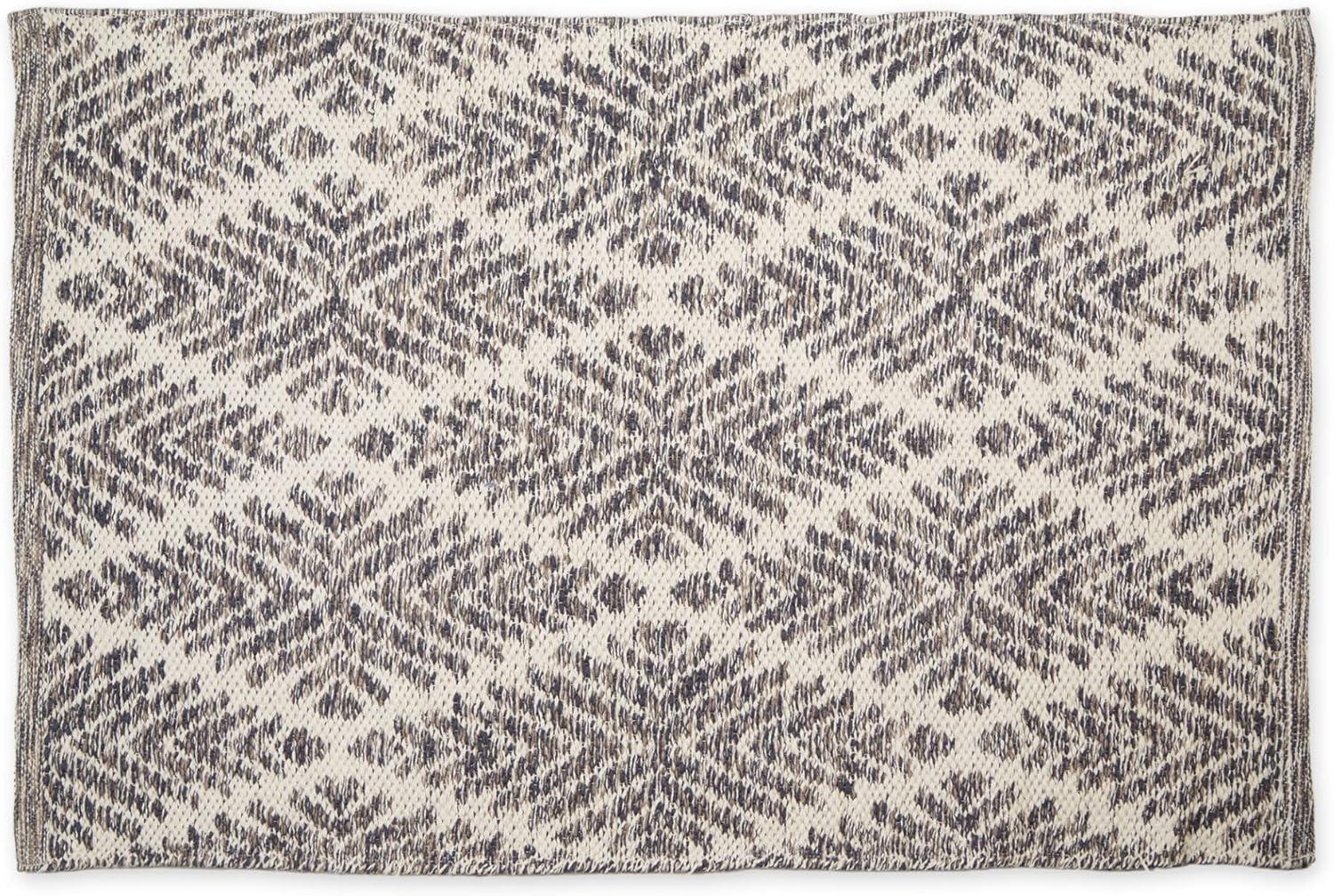 DII Gray Diamond Hand-Loomed Rug 2x3-ft