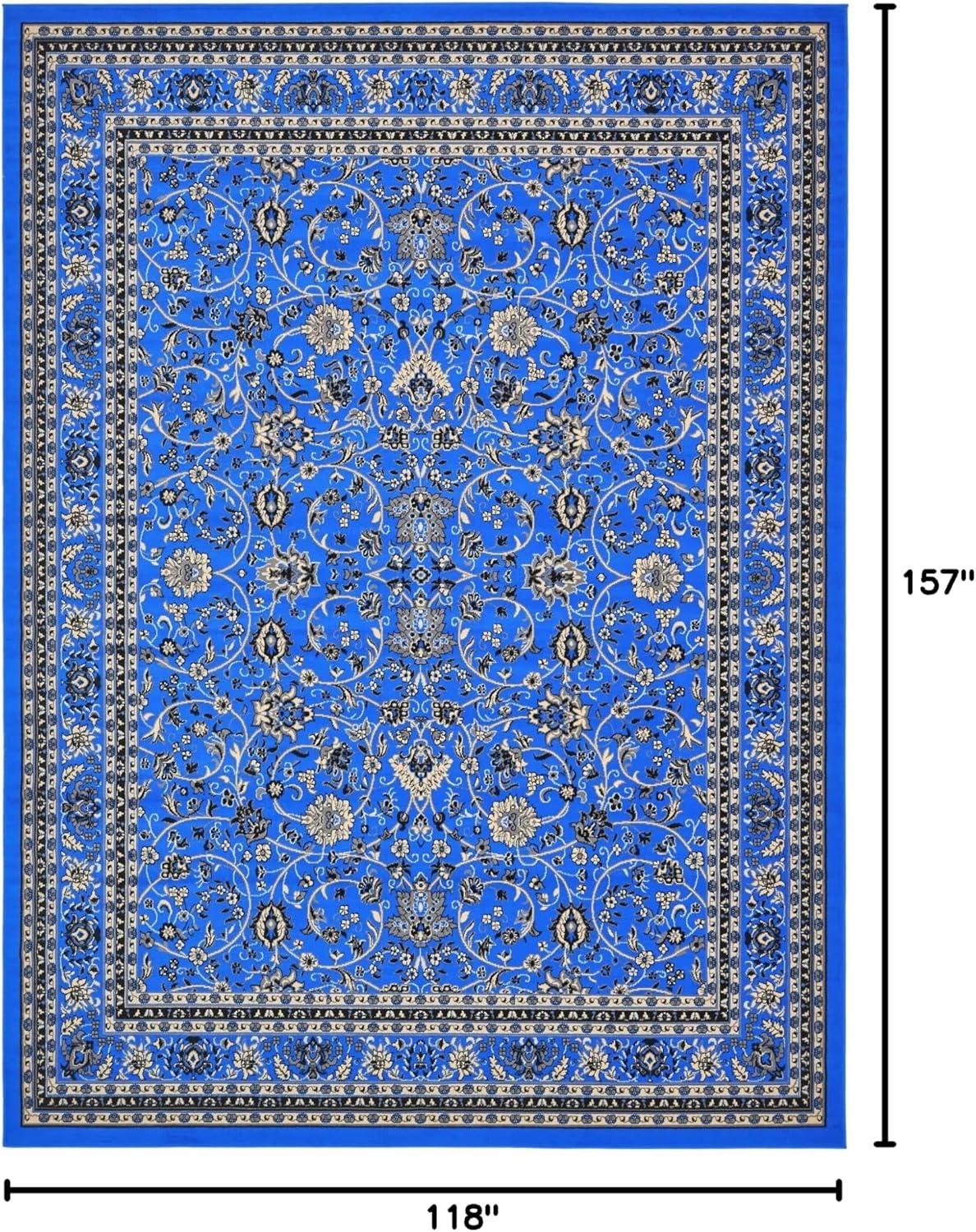 Unique Loom 9' 10 x 13' 1 Sialk Hill Washington Green Area Rug
