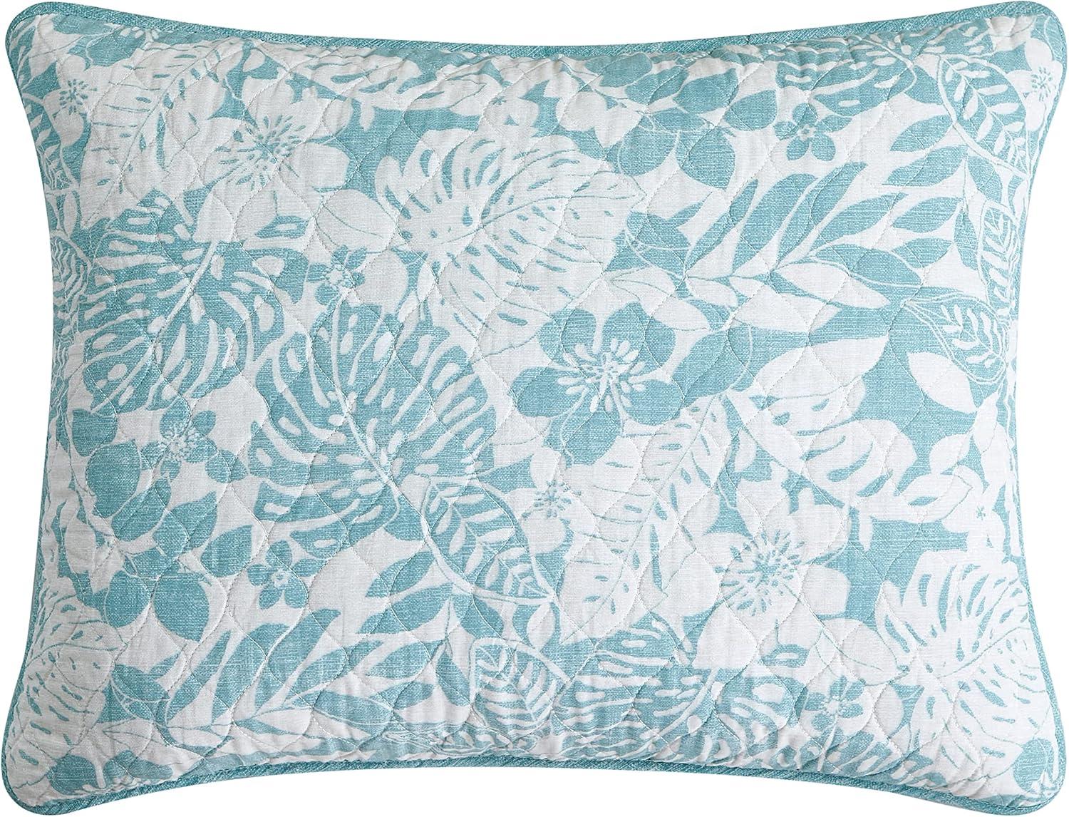 Laguna Beach Quilt & Sham Set Turquoise - Tommy Bahama