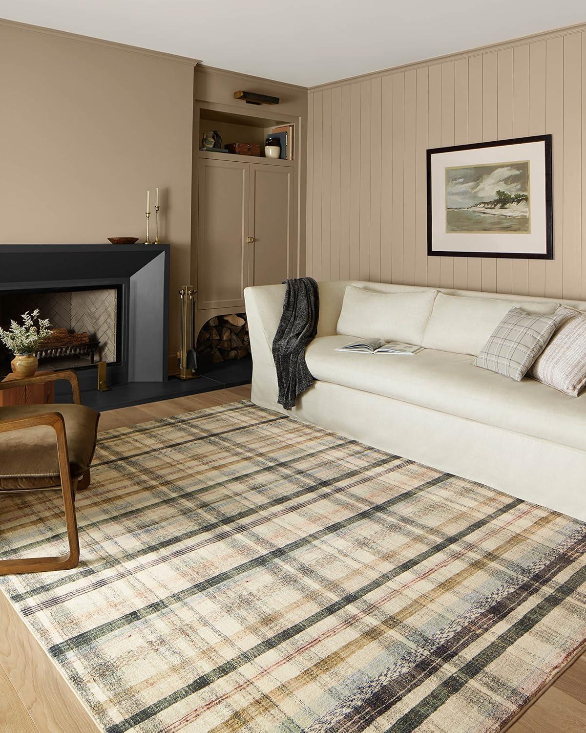 Humphrey Rug by Chris Loves Julia x Loloi - Ivory and Multi / 2' x 5'