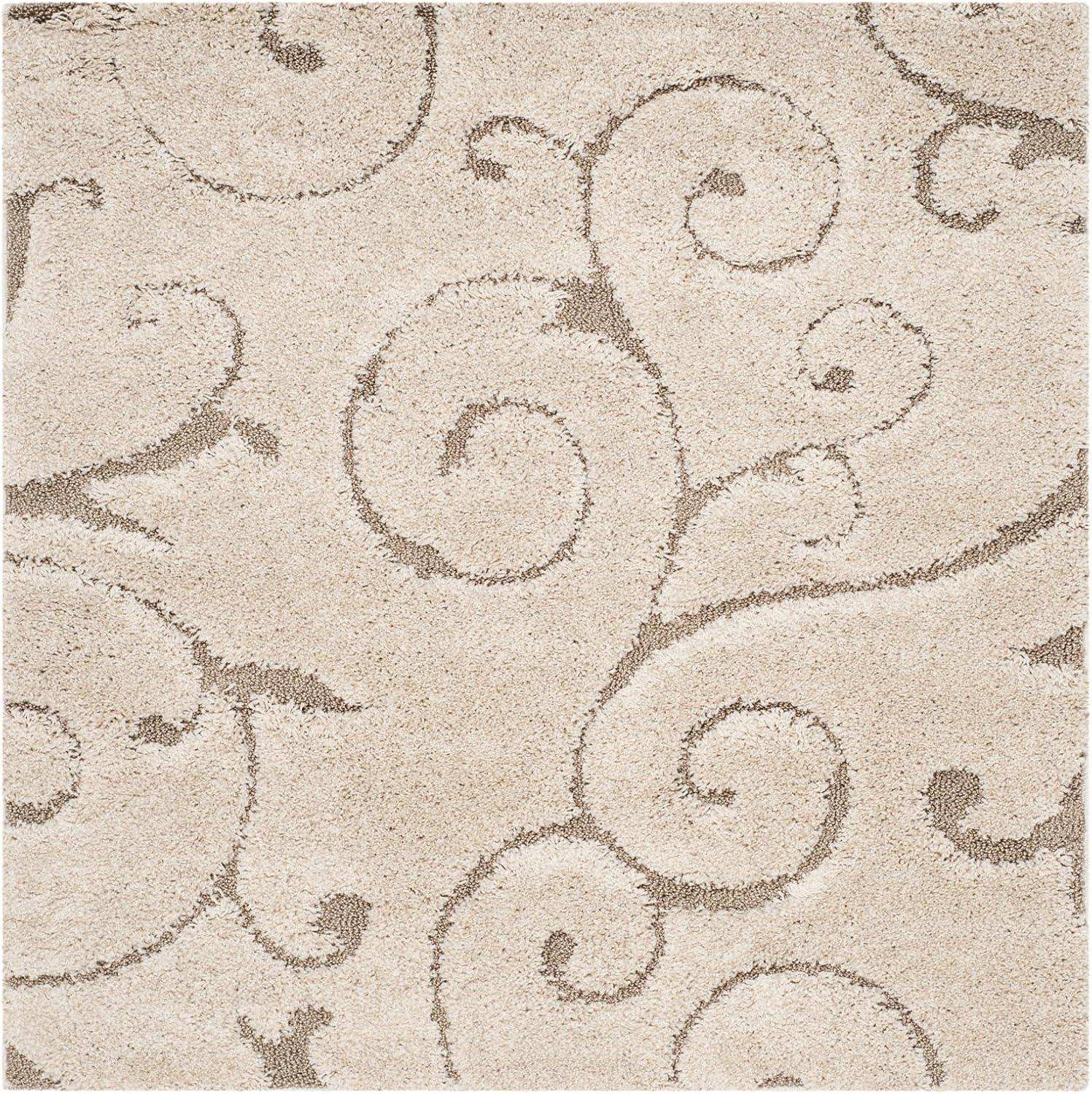 Florida Shag SG455 Power Loomed Area Rug  - Safavieh