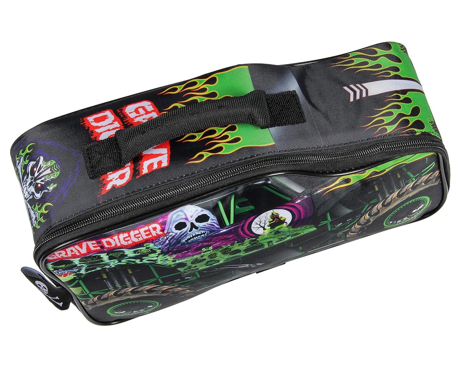 Monster Jam Lunch Box Grave Digger Truck Shaped Insulated Big Lunch Bag for Work Travel